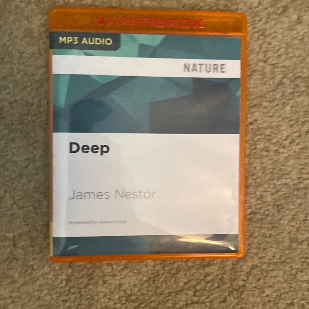 Audiobook/MP3 audio Deep by James Nestor
